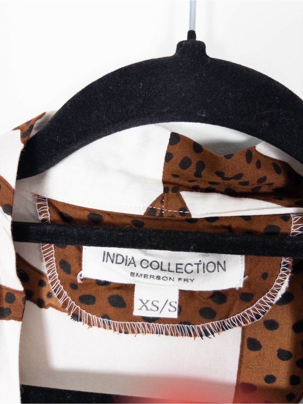 Emerson Fry India Collection Fete Kimono - White Cheetah - Picture 6 of 8